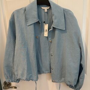 Banana Republic Blue Bomber Jacket